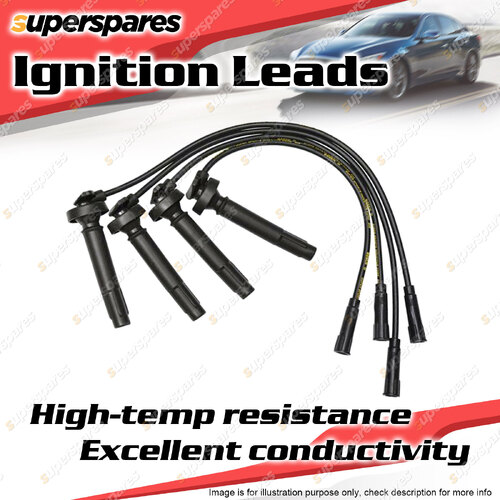 Ignition Leads for Audi 80 CC ABK Quattro 2.0L SOHC 4 Cyl 1986 - 1995