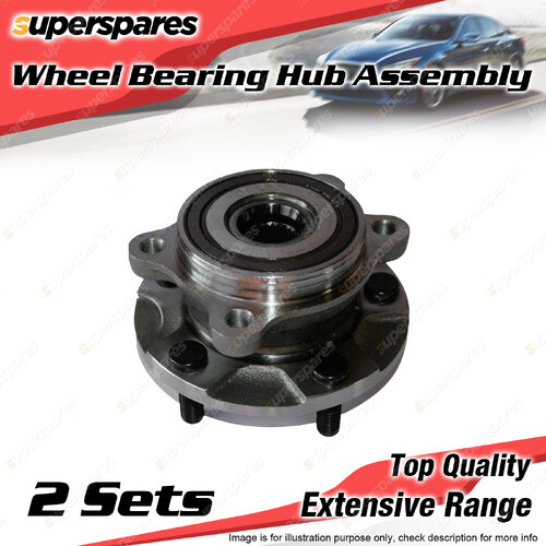 2x Front Wheel Bearing Hub Assembly for Toyota Previa ACR50R Tarago ACR50R