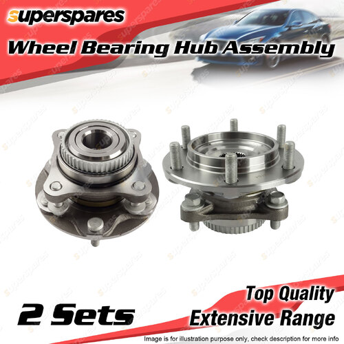 2x Front Wheel Bearing Hub Ass for Toyota Hilux KDN215 RZN VZN 210 215 Complete