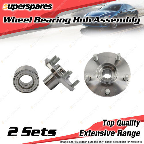 2x Front Wheel Bearing Hub Assembly for Mazda CX-7 Classic ER 2.3L 2.5L