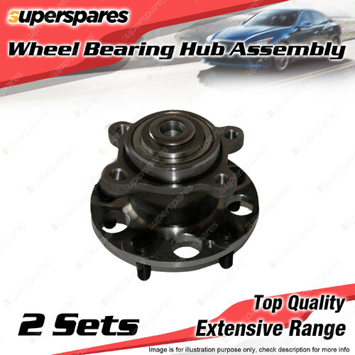 2x Rear Wheel Bearing Hub Assembly for Honda Accord Euro CL 2.4L 4Cyl 02-08