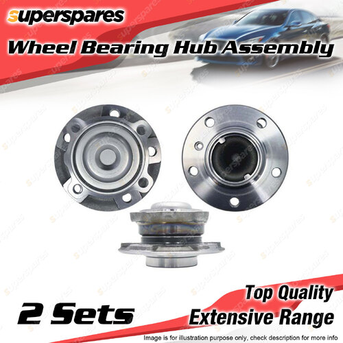 2x Front Wheel Bearing Hub Ass for BMW 320d 328i 330d 335i F30 428i F32 2.0L