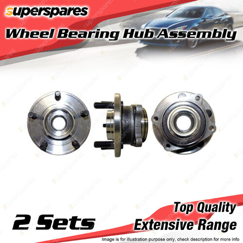 2x Front Wheel Bearing Hub Ass for Chrysler Sebring JS 2.4 2.7 EDZ EER 2007-2011