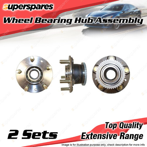 2x Rear Wheel Bearing Hub Ass for Eunos 500 800 800M 2.0 2.3 2.5L V6 1992-1996