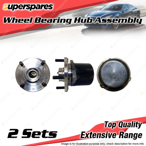 2x Front Wheel Bearing Hub Ass for Holden Epica EP 2.0 2.5L X20D1 X25D1 I6 2007