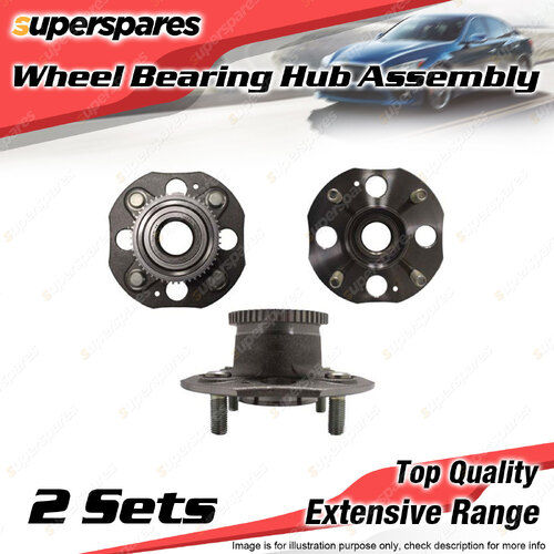 2x Front Wheel Bearing Hub Assembly for Honda Torneo CF CL 1.8L 2.0L 1997-2002