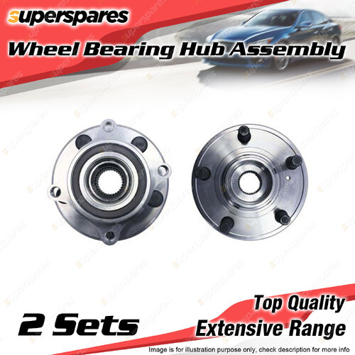 2x Front Wheel Bearing Hub Assembly for Honda Odyssey RC 2.4L K24W I4 2014-2022