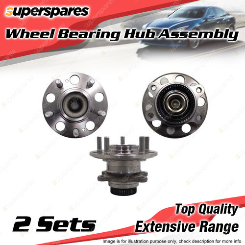 2x Rear Wheel Bearing Hub Assembly for Hyundai i30 i30cw FD 1.6L 2.0L 2007-2013