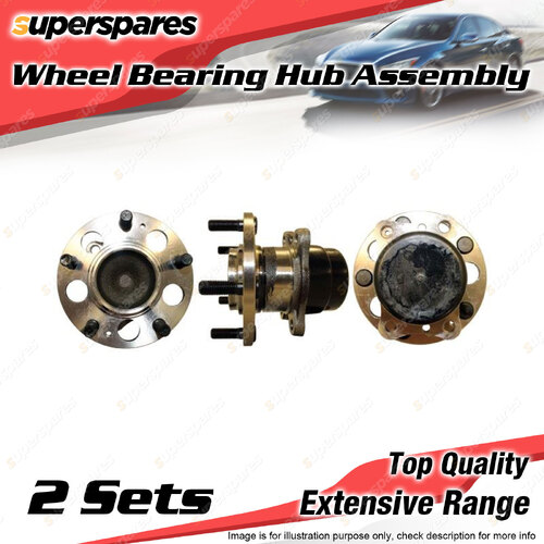 2x Rear Wheel Bearing Hub Ass for Hyundai i30 GD Elantra MD Veloster FS 1.6 1.8L