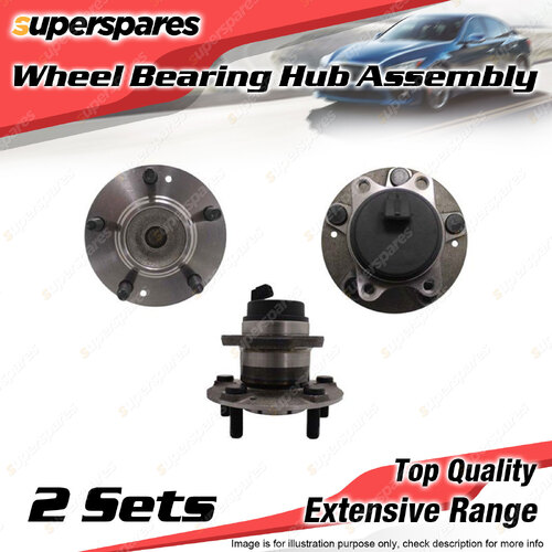 2x Rear Wheel Bearing Hub Assembly for Kia Cerato Koup TD 2.0L G4KD I4 2009-2013