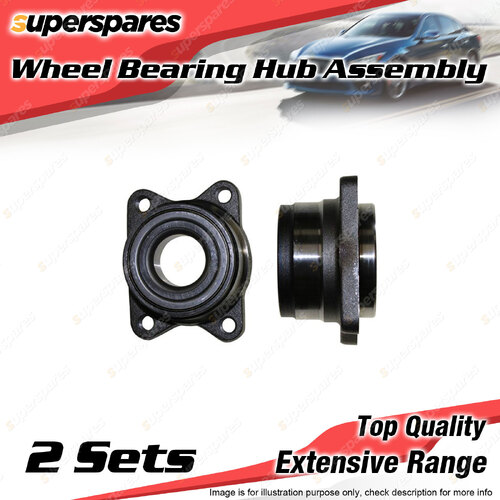 2 Rear Wheel Bearing Hub Ass for Mitsubishi Magna TR TS TE TF TH TJ TL TW Verada