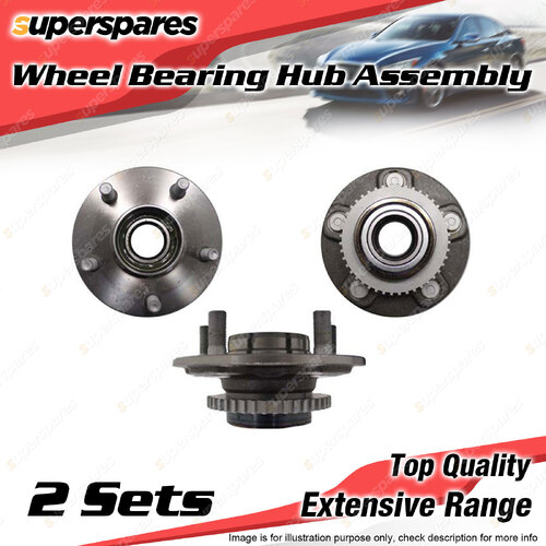 2x Rear Wheel Bearing Hub Ass for Nissan Maxima A32 A33 3.0L VQ30DE V6 95-03