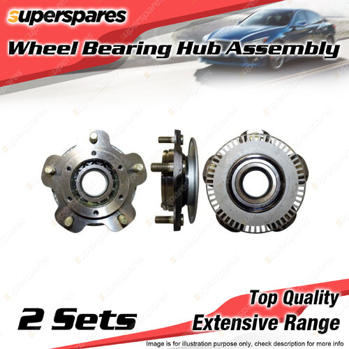 2x Front Wheel Bearing Hub Assembly for Suzuki Grand Vitara SQ 416 420 625 00-05