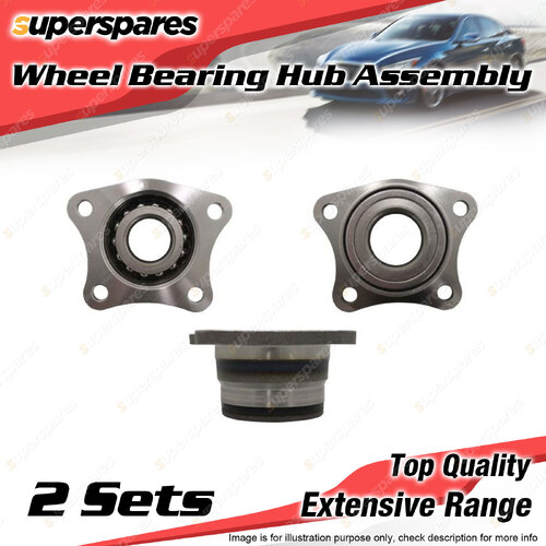 2x Rear Wheel Bearing Hub Ass for Toyota Camry SV 20 21 22 SDV VDV SXV 10R MCV20