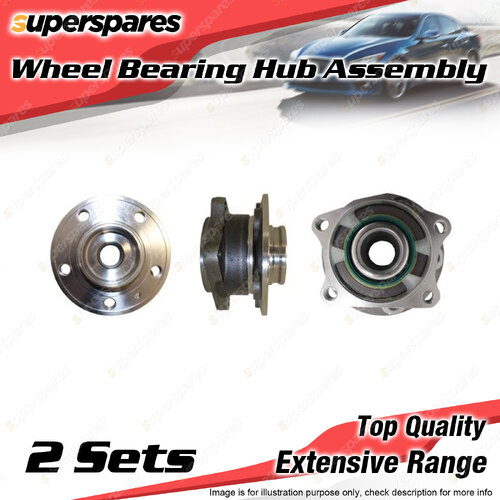 2x Rear Wheel Bearing Hub Assembly for Volvo XC90 2.4 2.5 2.9 3.2 4.4L 2003-2015