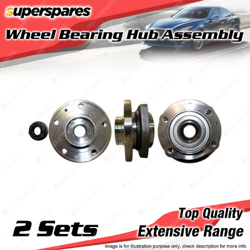 2x Front Wheel Bearing Hub Ass for Volvo 850 960 C70 S70 V70 2.3L 2.4L 2.5L 3.0L