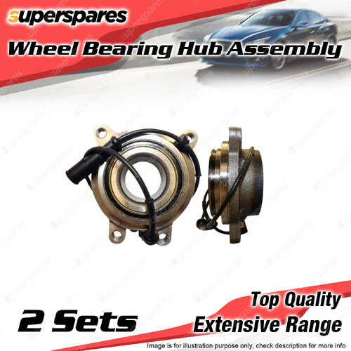 2x Rear Wheel Bearing Hub Ass for Land Rover Discovery Series 2 Flange Bearing