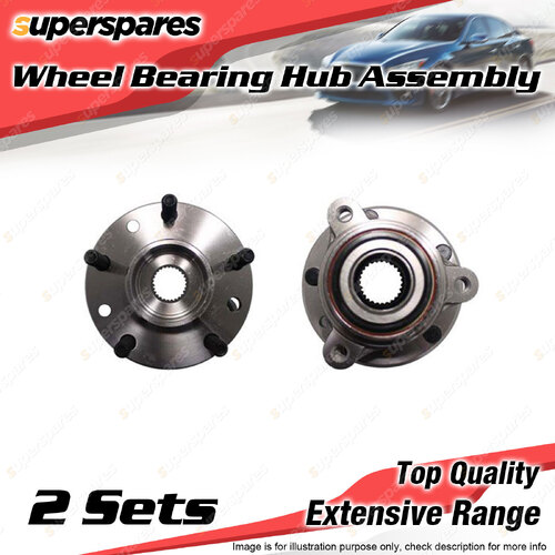 2x Rear Wheel Bearing Hub Assembly for Chevrolet Corvette C3 C4 5.7L L81 L98