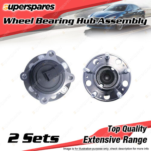 2x Front Wheel Bearing Hub Assembly for Hyundai Genesis DH GN41E 3.8L 11/2014-On