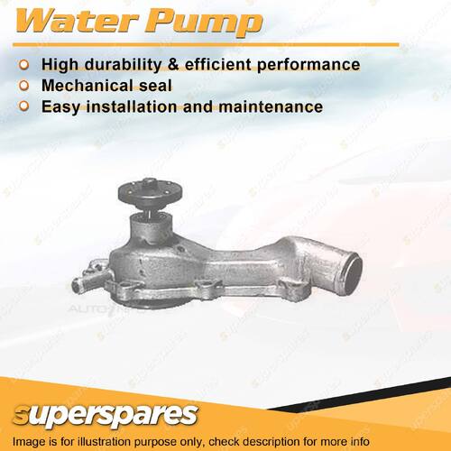 Superspares Water Pump for Chrysler Charger Chrysler Regal Valiant 3.5 4.0L 4.3L