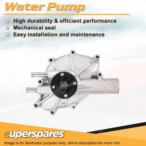 Superspares Water Pump for Ford F150 4.9L 302 Windsor V8 16V OHV 1988-1990