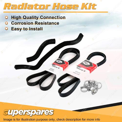 Radiator Hose + Gates Belt Kit for Nissan Navara D40 Pathfinder R51 2.5L 06-10