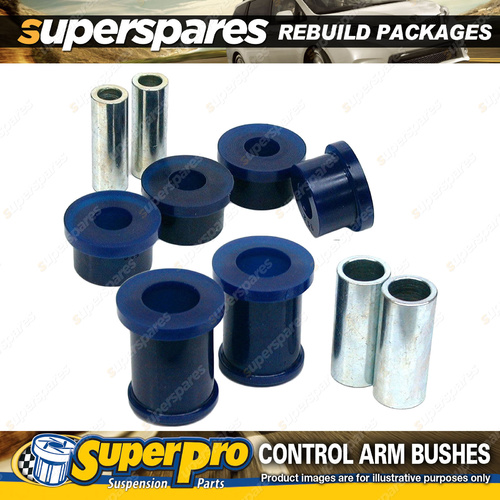 Front SuperPro Control Arm Bush Kit for Mazda 323 Astina BG 1989-1994