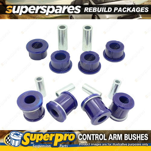 Front SuperPro Control Arm Bush Kit for Mitsubishi Pajero NM NP NS NT NW 00-on