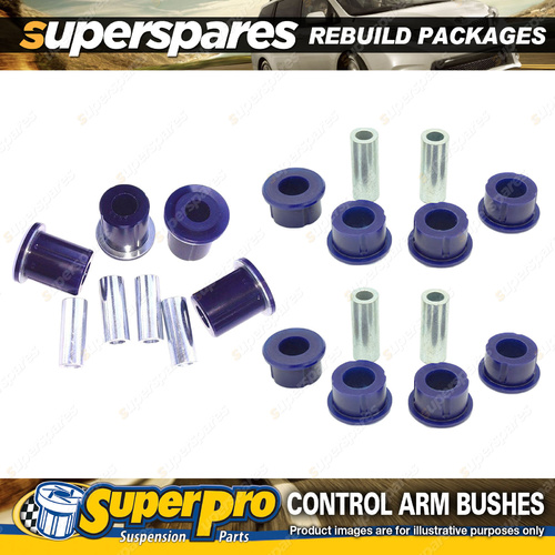 Front SuperPro Control Arm Bush Kit for Toyota Hilux 2005-2015 KUN26 GGN25 4WD