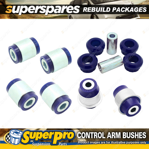 Rear SuperPro Control Arm Bush Kit for Volkswagen Golf Mk 7 Typ 5G FWD 12-on