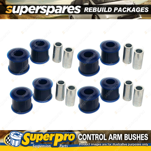 Rear SuperPro Control Arm Bush Kit for Toyota Landcruiser 80 105 Series 90-07