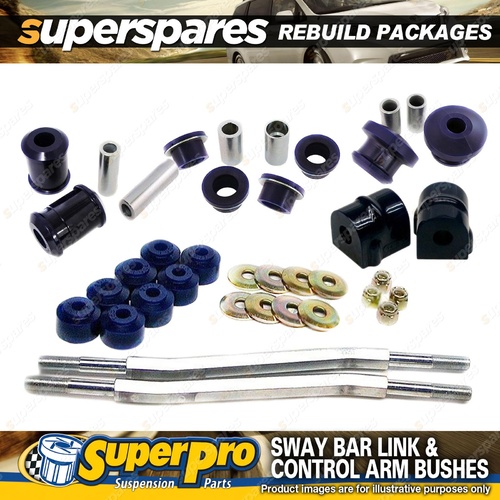 Front SuperPro Control Arm Sway Bar Bush Kit for Commodore VR VS Sedan Wagon