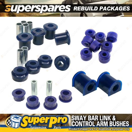 Front SuperPro Control Arm Sway Bar Bush Kit for Nissan Pathfinder WD21 1986-95