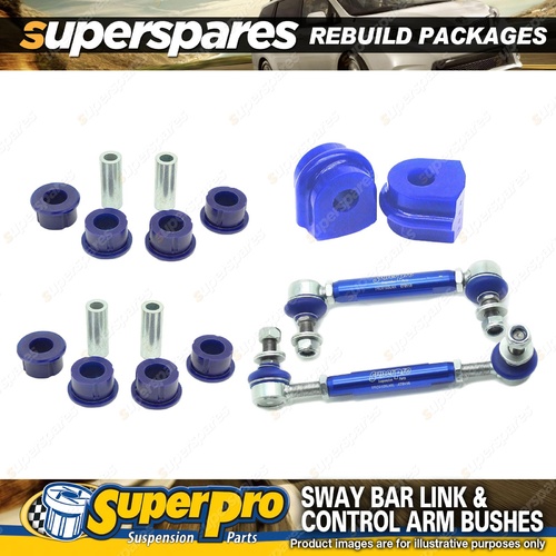 Front SuperPro Control Arm Sway Bar Bush Kit for Nissan Pathfinder R50 1997-2004