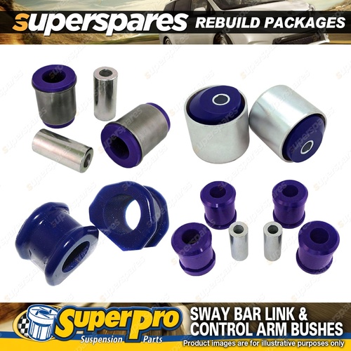 Front SuperPro Control Arm Sway Bar Bush Kit for Ford Territory SX SY 2004-2011