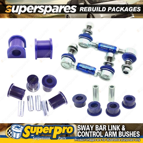 Front SuperPro Control Arm Sway Bar Bush Kit for Toyota Prado 2010-on 150 Series