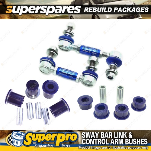 Front SuperPro Control Arm Sway Bar Bush Kit for Toyota Fj Cruiser GJS15 2009-on