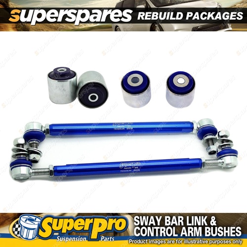 Front SuperPro Control Arm Sway Bar Bush Kit for Holden Commodore VF 2013-On