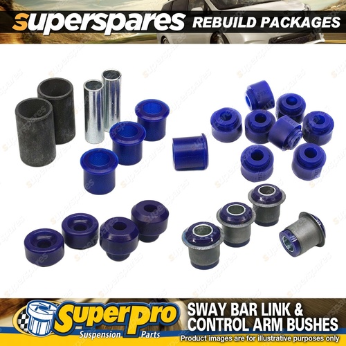 Front SuperPro Control Arm Sway Bar Bush Kit for Ford Falcon XM XP 1964-1966