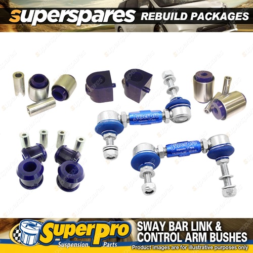 Front SuperPro Control Arm Sway Bar Bush Kit for Ford Falcon FG FGX 2008-on