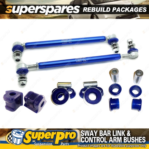 Front SuperPro Control Arm Sway Bar Bush Kit for Toyota Rav 4 XA30 2005-2012