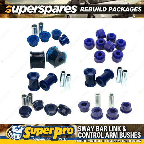 Front SuperPro Control Arm Sway Bar Bush Kit for Ford Falcon EA EB ED 88-94