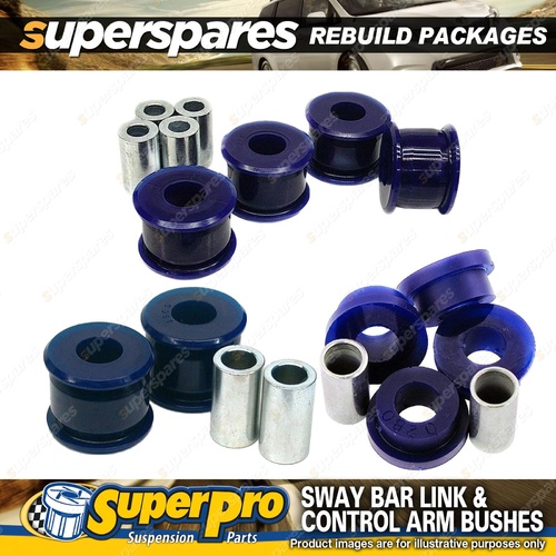 Rear SuperPro Control Arm Sway Bar Bush Kit for Toyota Landcruiser 73 Series