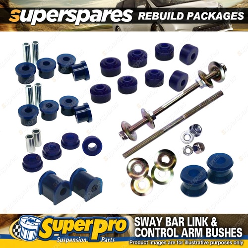 Rear SuperPro Control Arm Sway Bar Bush Kit for Commodore VR VS IRS 93-97