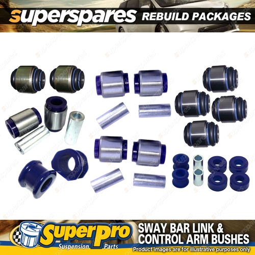 Rear SuperPro Control Arm Sway Bar Bush Kit for Ford Territory SX SY 2004-2011