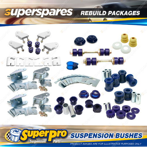 Front Superpro Suspenison Bush Kit for Ford Falcon AU I Sedan 1998-2002