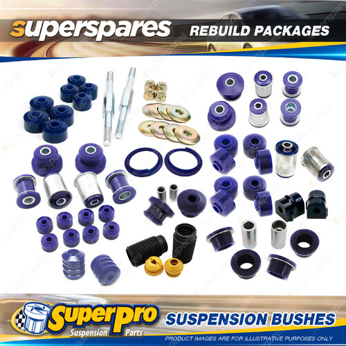 Front Superpro Suspenison Bush Kit for Holden Calais VN VP Sedan Wagon 88-93