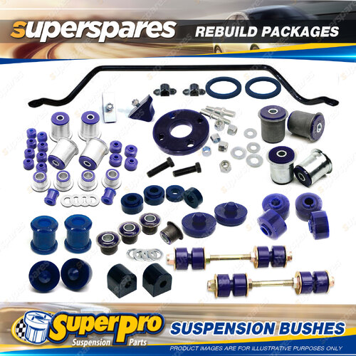 Front Superpro Suspenison Bush Kit for Holden H Series HQ HJ HX HZ 71-80