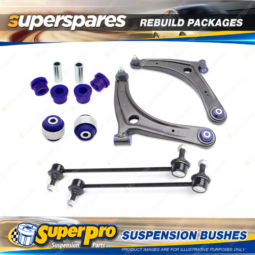 Front SuperPro Suspenison Bush Kit for Mitsubishi ASX XA GA2W GA6W Outlander ZJ