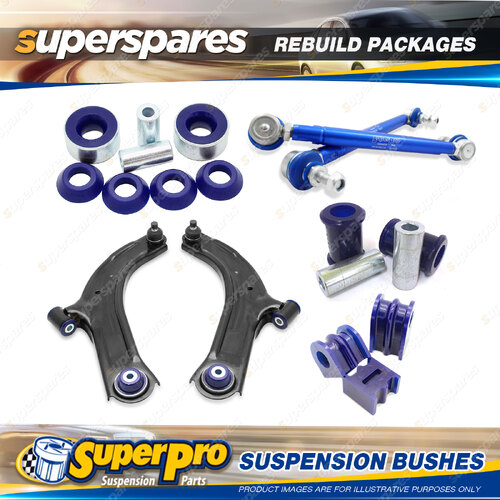 Front Superpro Suspenison Bush Kit for Nissan Cube Z12 3/2010 -on